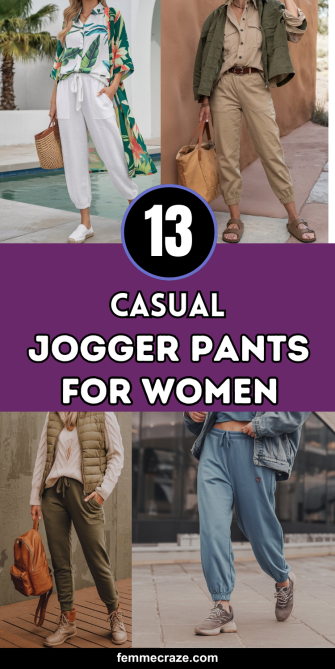 Casual Jogger Pants Outfit for Women